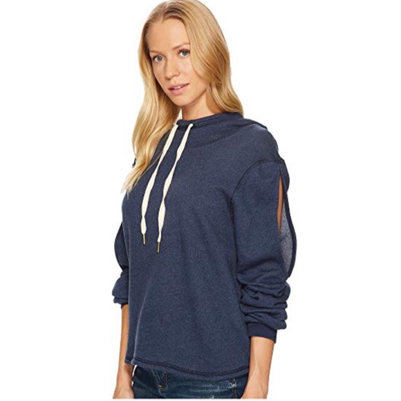 Project Social T Cold Shoulder Hoodie Sweatshirt - Picture 3 of 5